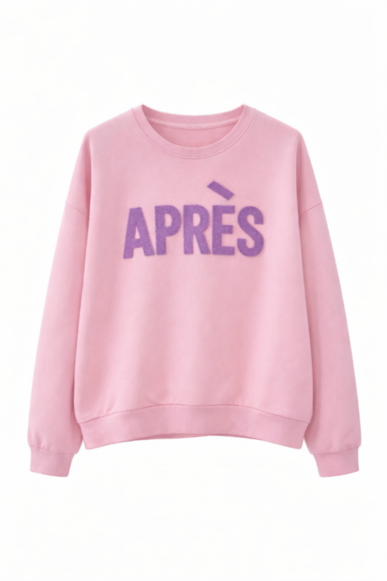 Sweater Après roze