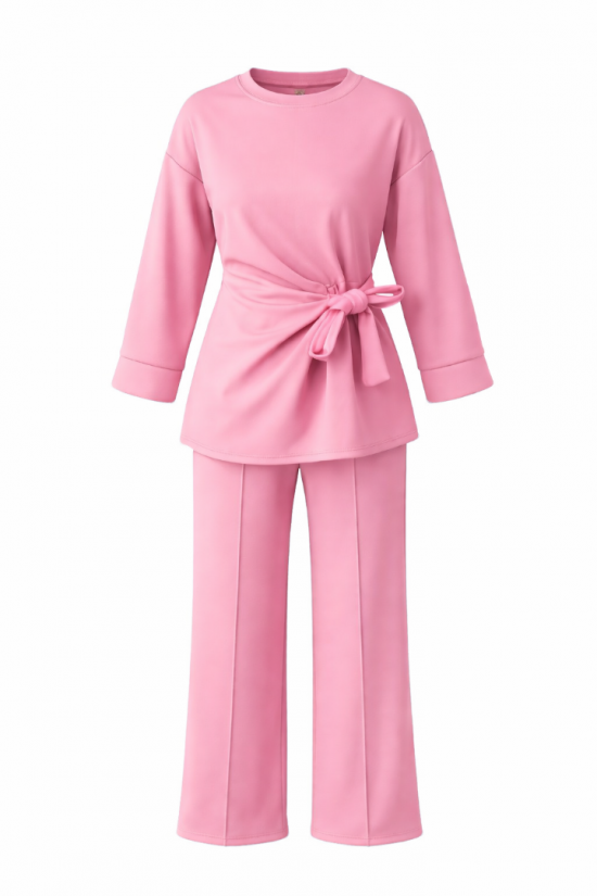 Set strikdetail roze