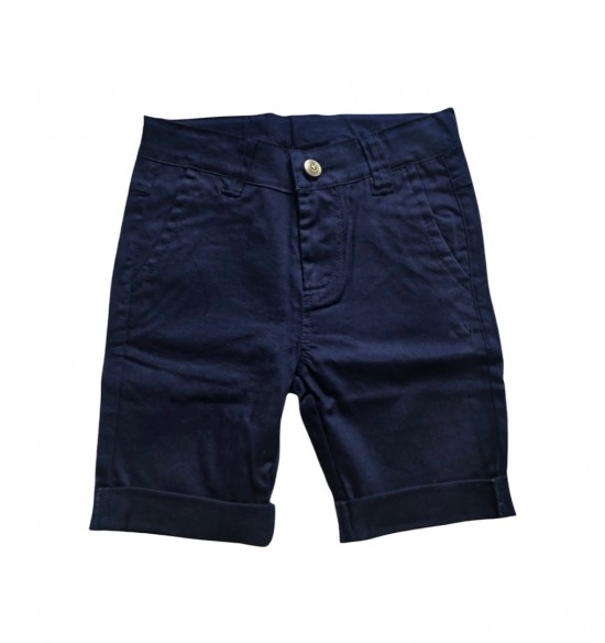 Navy korte broek