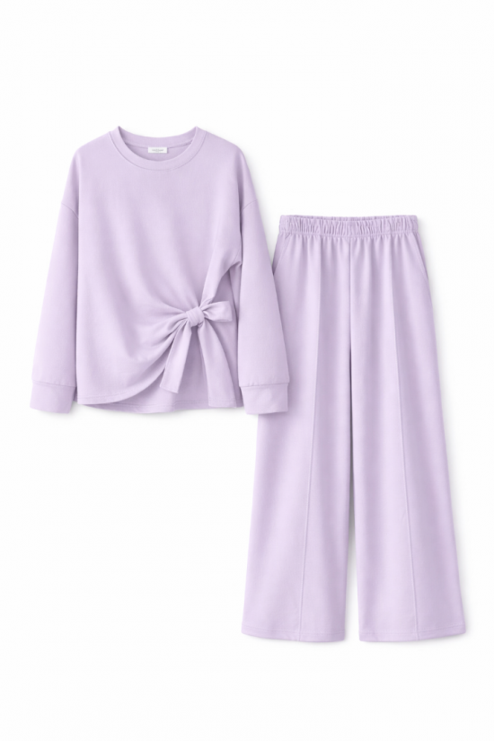 Set strikdetail lila