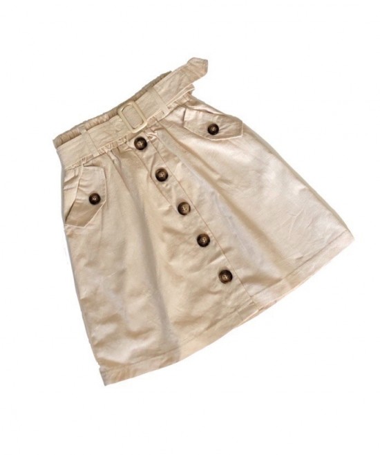 Cargo rok beige