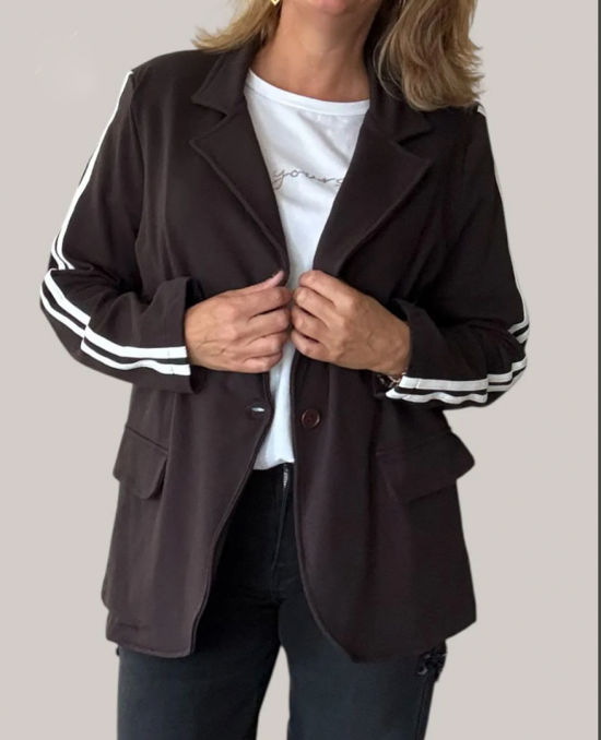 Comfy blazer bruin