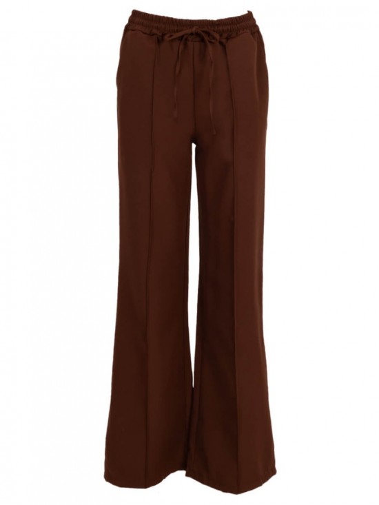 Azzurro pantalon donkerbruin