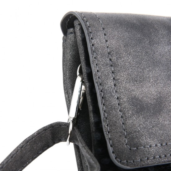 Crossbody tas Cheetah Black gray silver