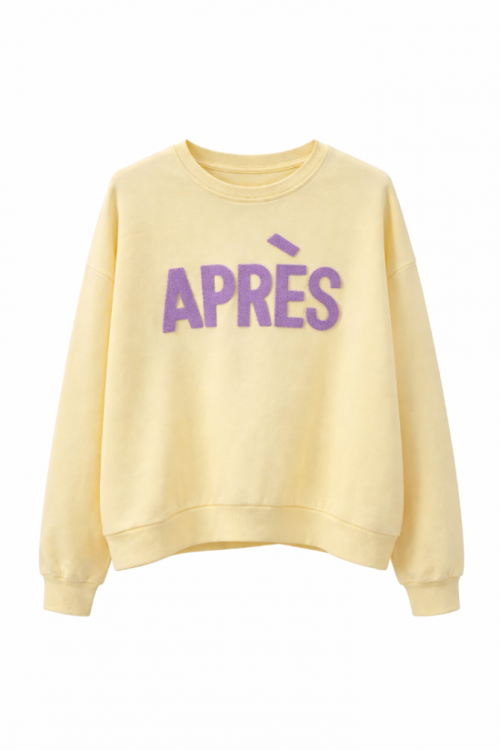 Sweater Après geel