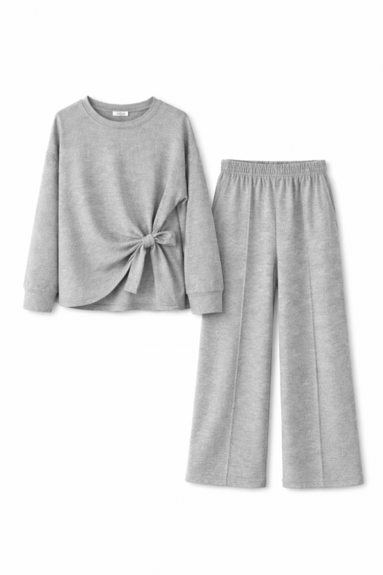 Set strikdetail grijs