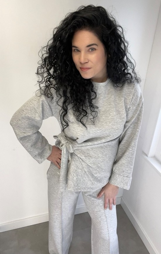 Set strikdetail grijs