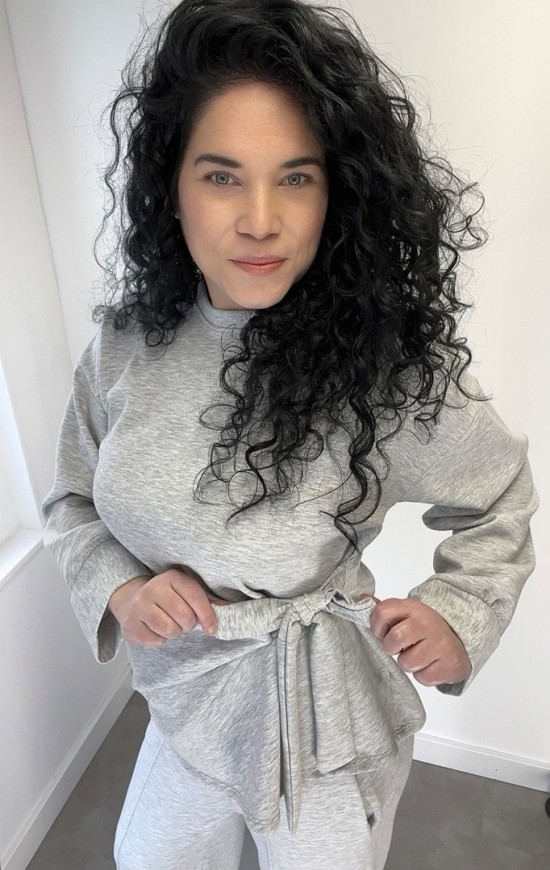 Set strikdetail grijs