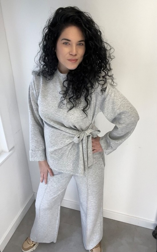 Set strikdetail grijs