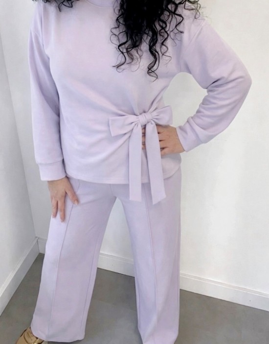 Set strikdetail lila