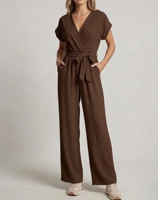 Jumpsuit Azzurro donkerbruin