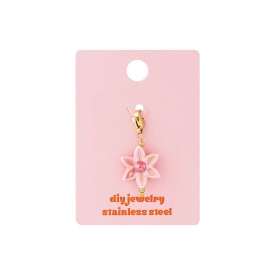 Bedel vrolijke bloem roze