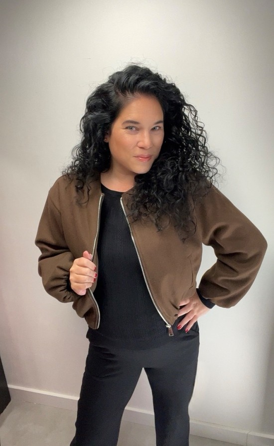 Bomberjas donkerbruin