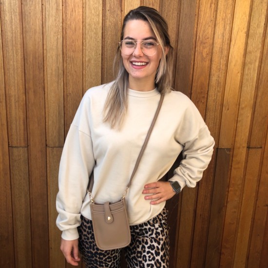 Telefoontas City bruin