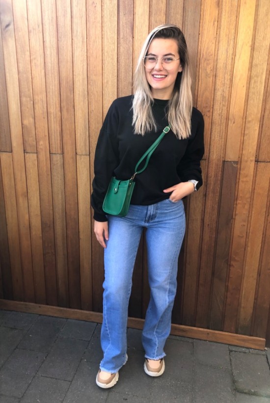 Telefoontas City groen